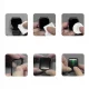 Tech-Protect Glass Flex+ hibridinis stiklas Huawei Watch 5 42mm, 2 vnt., juodas