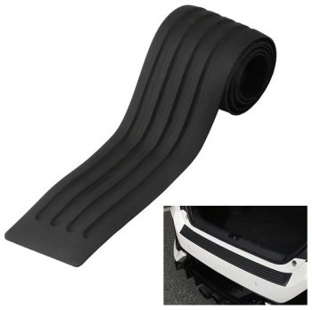 Car Rear Bumper Protector Strip, 104 cm, Black