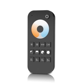 CCT LED Remote Control RT2 - 1 Zone RF 2.4GHz Touch Dimmer