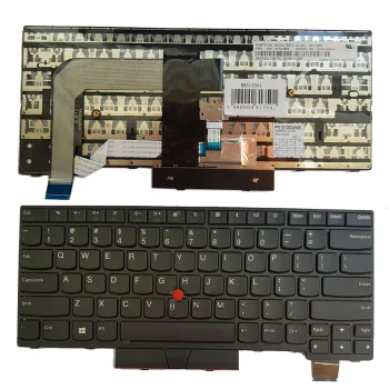 Lenovo Keyboard for ThinkPad T470, T470S, T480 US Black