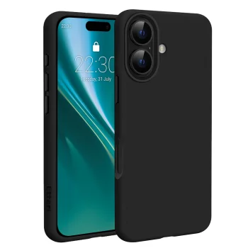 Etteri Silicone Mag dėklas skirtas iPhone 17, juodas