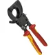 Kabelių kirpimo žirklės KNIPEX 95 36 250 su terkšle 250 mm