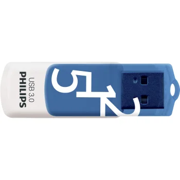 Philips Vivid Edition USB atmintinė 512 GB USB 3.0, balta / šviesiai mėlyna