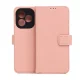 Atverčiamasis dėklas TFO Smart Triangle telefonui Honor 600 / 600 Pro, rožinis