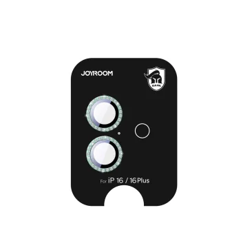 Joyroom JR-MSJ0274 kameros lęšių apsauginis stiklas iPhone 16 / 16 Plus, žalias
