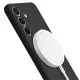 3mk silikoninis dėklas Samsung Galaxy A55 5G telefonui, juodas