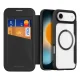 Dux Ducis Skin X Pro iPhone 17 Air atverčiamasis dėklas su MagSafe, juodas
