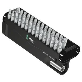 Suktuvo antgalių rinkinys Wera Bit-Check 30 TX Universal 1, 30 dalių