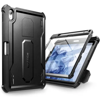 Dėklas Tech-Protect Kevlar Pro, skirtas iPad 10.9" (2022), juodas