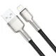 USB į Lightning laidas Baseus Cafule CALJK-A01, 2.4A, 1 m, juodas