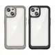 iPhone 15 Plus dėklas Outer Space Case, sustiprintas hibridinis, raudonas