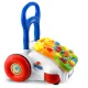 Ricokids RK-744 2-in-1 edukacinė vaikštynė su skydeliu, balta
