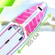 AquaPaddle Navigator pripučiama SUP irklentė 355x82x15 cm su priedais, rožinė