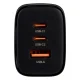 Newell GaN 65W tinklo įkroviklis, 2x USB-C, 1x USB-A, PD / QC