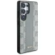 Dėklas DKNY Leather Checkered Pattern MagSafe skirtas Samsung Galaxy S25 Ultra, pilkas