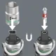 Įrankių rinkinys Wera 8009 Zyklop Pocket Set 3, 27 dalių