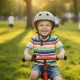 Vaikaniškas dviračio šalmas Trike Fix su LED, M (55-58 cm), tamsiai pilkas
