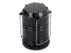 Foldable LED camping lantern, portable tent light, black
