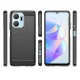 Dėklas Carbon Case telefonui Honor Play 40 Plus / Honor X7a, juodas