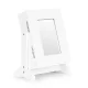 Modernhome papuošalų dėžutė su veidrodžiu FH-JC0120, balta