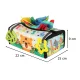 Sensorinis Montesori rūšiuotuvas 2-in-1 su servetėlėmis KX3193
