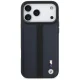 BMW M Perforated Stripe Logo MagSafe dėklas iPhone 17 Pro Max, tamsiai mėlynas