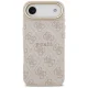Dėklas Guess 4G PU Classic Logo MagSafe, skirtas iPhone 17 Air, rožinis