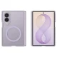 Spigen AirSkin Zero MagFit dėklas Samsung Galaxy Z Fold 8, šviesiai violetinis, matinis