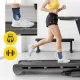 4Fizjo elastingas kulkšnies įtvaras, M dydis, juodas/mėlynas