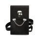 Karl Lagerfeld Ikonik Karl Chain krepšelis telefonui, juodas