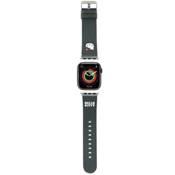 Hello Kitty Apple Watch 38/40/41mm dirželis Kitty Head, juodas