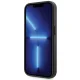 BMW Grip Stand Hot Stamp dėklas, skirtas iPhone 14 Pro, juodas