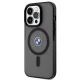 BMW Signature MagSafe dėklas iPhone 14 Pro Max telefonui, juodas