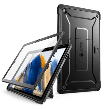 Supcase Unicorn Beetle Pro dėklas Samsung Galaxy Tab A9+ 11.0 X210/X215/X216, juodas