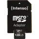 microSDXC atminties kortelė Intenso 128 GB UHS-I Class 10 su SD adapteriu