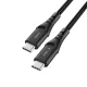 Tech-Protect Ultraboost UB11T USB-C į USB-C laidas 100W 200 cm, juodas