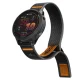 Spigen Athlex Air laikrodžio dirželis Garmin 22 mm Quick Release, juodas ir oranžinis
