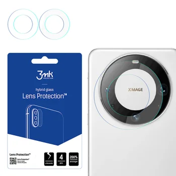 Huawei Mate 60 Pro 3MK Lens Protection Back Camera Tempered Glass Protector, 4 pcs.