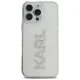 Karl Lagerfeld IML Rhinestones Logo dėklas iPhone 16 Pro 6.3\", skaidrus