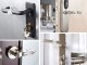 Silicone Door Handle Stopper Wall Protector, Transparent