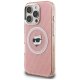 Karl Lagerfeld IML Choupette Head Logo MagSafe dėklas iPhone 16 Pro Max, rožinis