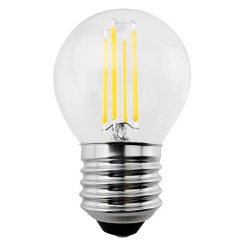 Maclean E27 LED Filamentinė Lemputė G45, 6W, 720lm, 3000K, MCE284
