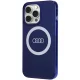Dėklas Audi IML Big Logo MagSafe telefonui iPhone 13 Pro / 13, mėlynas