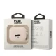 Karl Lagerfeld Silicone Choupette Head 3D dėklas AirPods Pro ausinėms, Rožinis