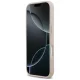 Guess 4G Circle Classic Logo MagSafe dėklas telefonui iPhone 17, rožinis