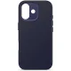 „Decoded“ silikoninis „MagSafe“ dėklas „iPhone 17“, Navy Blue