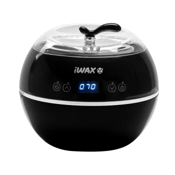 iWAX Vaško šildytuvas skardinėms ir kietajam vaškui, 500 ml, 100 W, juodas