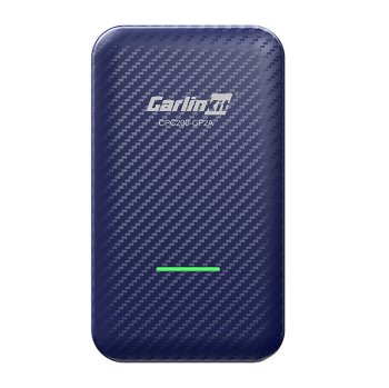 Carlinkit CP2A belaidis Apple CarPlay ir Android Auto adapteris, mėlynas