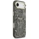 Guess Python Pattern MagSafe dėklas telefonui iPhone Air, juodas