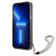 Guess Translucent Strap dėklas Apple iPhone 13 mini, juodas